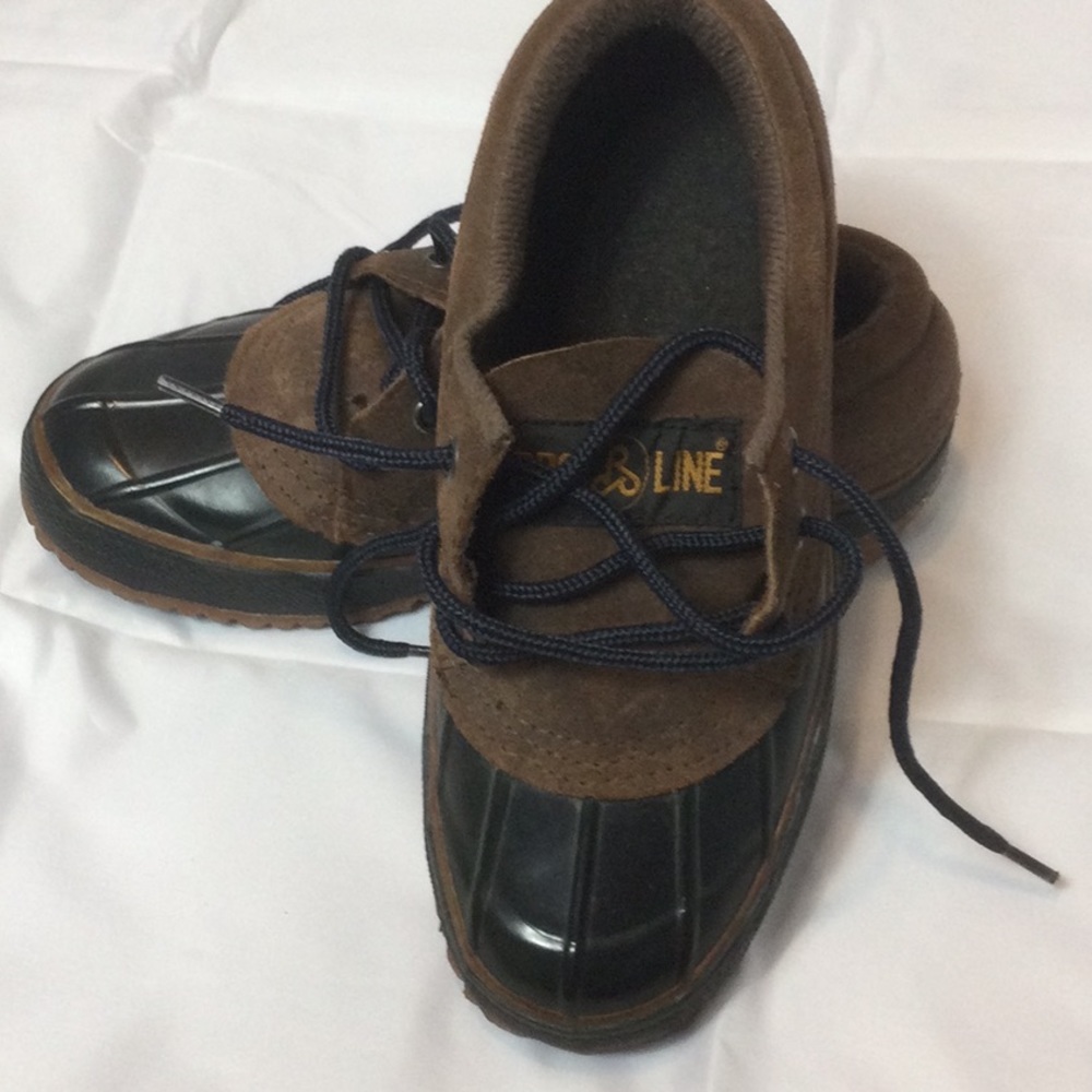 Proline insulate sided rubber low duck ankle boots Sz 6